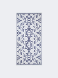 Sea You Soon Zipolite Unisex Beach Towel Sapphire Blue