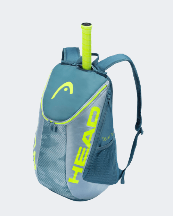 Head Tour Team Extreme Backpack NG Tennis Bag Grey/Yellow 283471