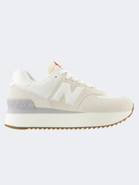 New Balance 574 Plus Women Lifestyle Shoes Moonbeam