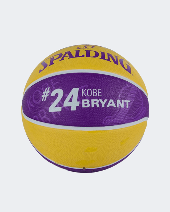 Spalding Kobe Bryant Unisex Basketball Ball Yellow/Purple
