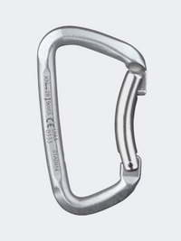 Salewa Hot Steel Bent  Unisex Climbing Carabiner Silver