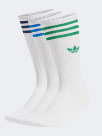 Adidas  Kids Original Sock White/Green/Blue