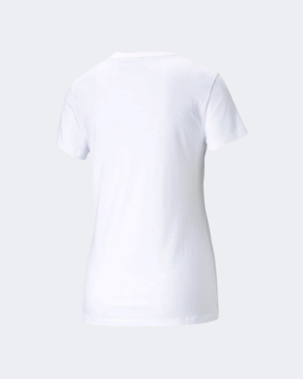 Puma Classics Logo Women Lifestyle T-Shirt White 53007602