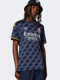 Adidas Real Away Men Football T-Shirt Legend Ink/Yellow