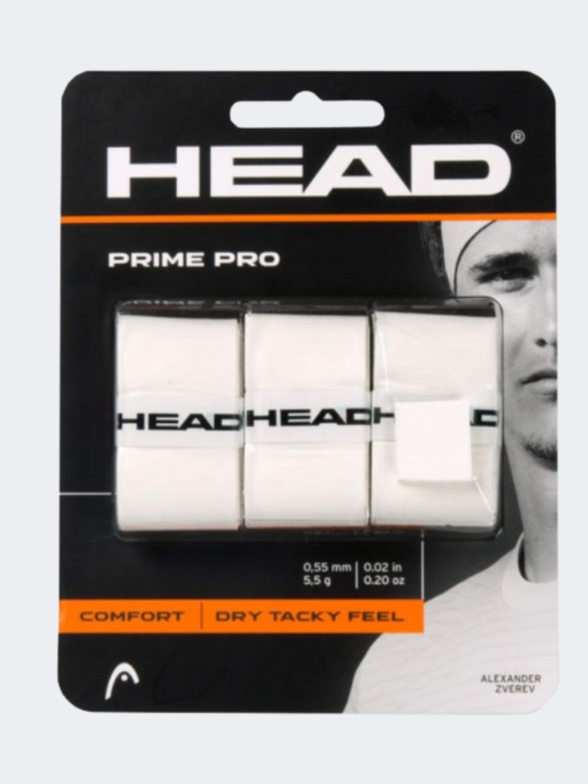Head Prime Pro Tennis Grip White