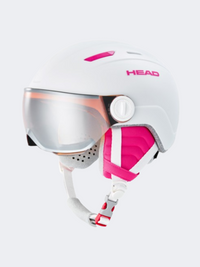 Head Maja Visor Kids Skiing Protection White/ Pink
