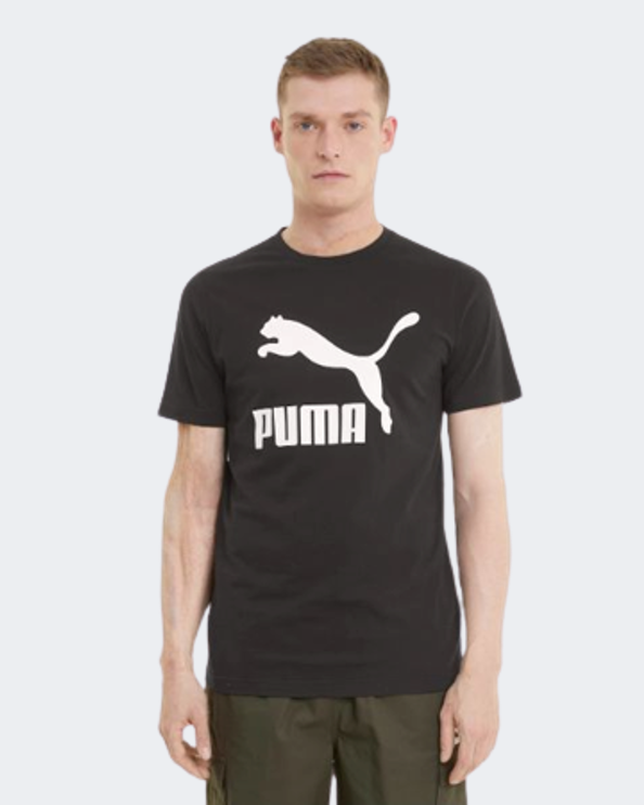 Puma Classics Logo Men Lifestyle T-Shirt Black/White 53008801