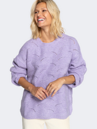 Billabong Mystic Beach Women Lifestyle Sweatshirt Lilac Breeze
