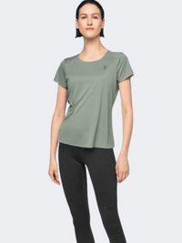On Performance Women Running T-Shirt Moss/Creek