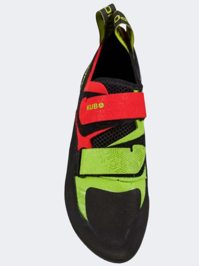 La Sportiva Kubo Men Climbg Shoes Goji/Neon