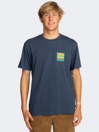 Billabong Stamp Men Lifestyle T-Shirt Denim