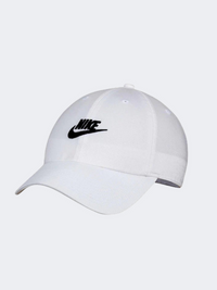 Nike Club  Unisex Lifestyle Cap White/Black