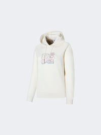 Erke Glacier Women Lifestyle Hoody White