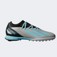 Adidas X Crazyfast Messi.3 Men Turf Shoes Silver/Blue/Black