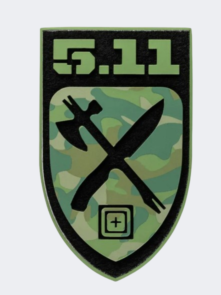 5-11 Camper Tactical Patch Green/Black
