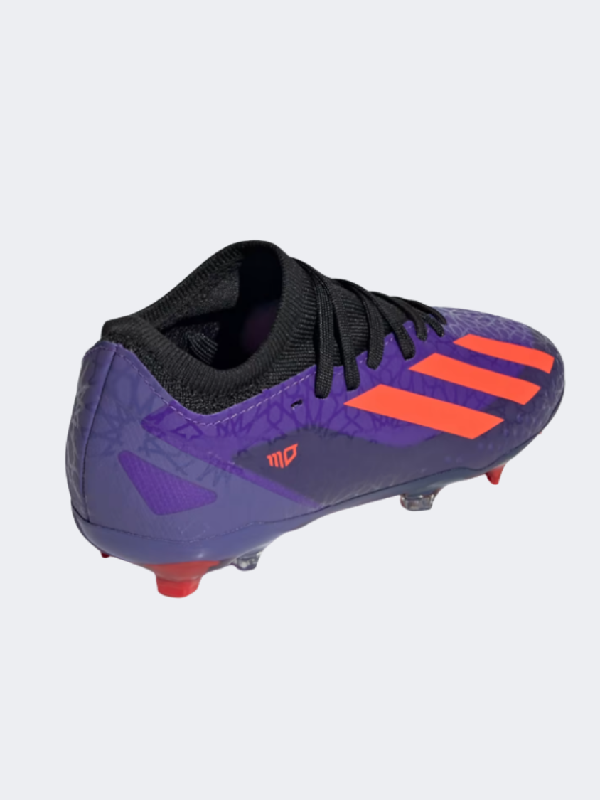 Purple kids 2025 football boots