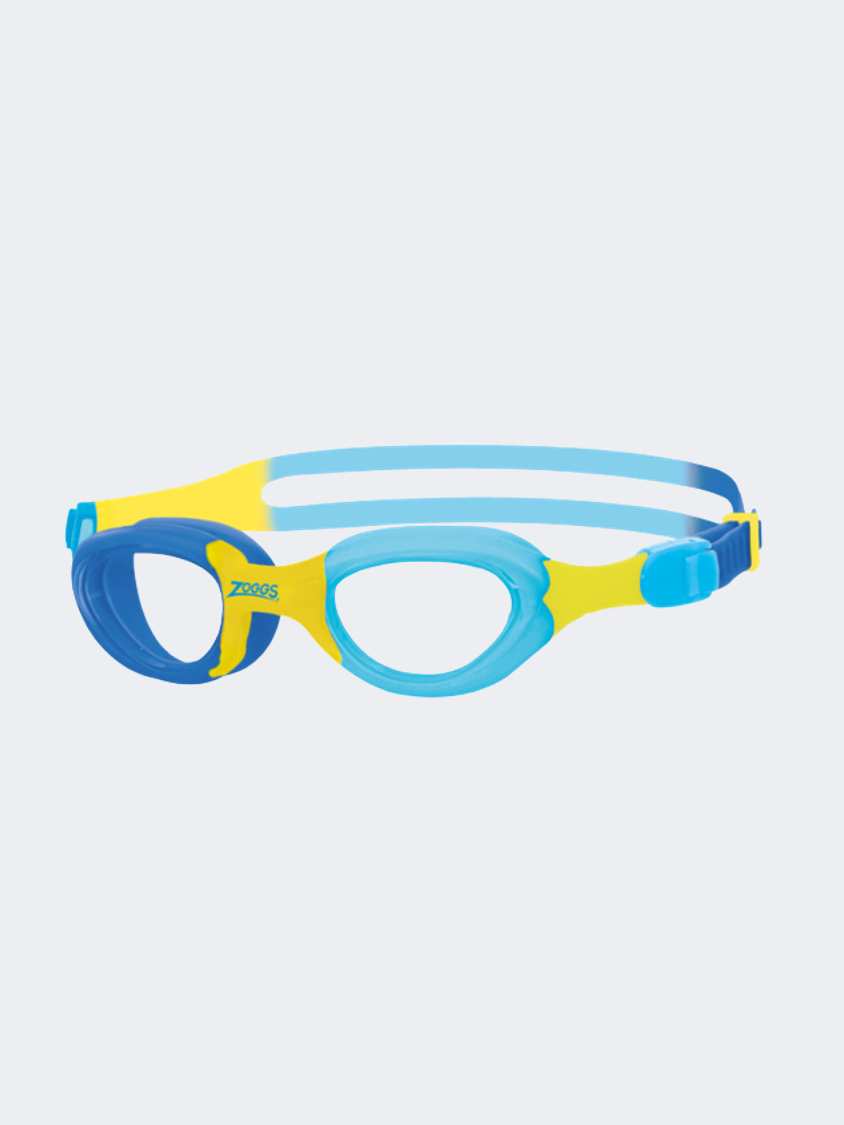 Zoggs Little Super Seal Kids Swim Goggles Blue/Yellow