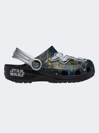 Crocs Grogu Clog Ps-Boys Lifestyle Slippers Black