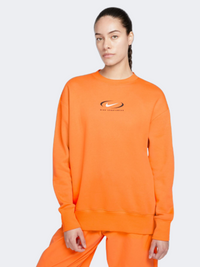 Nike Phoenix Women Lifestyle Sweatshirt Mandarin