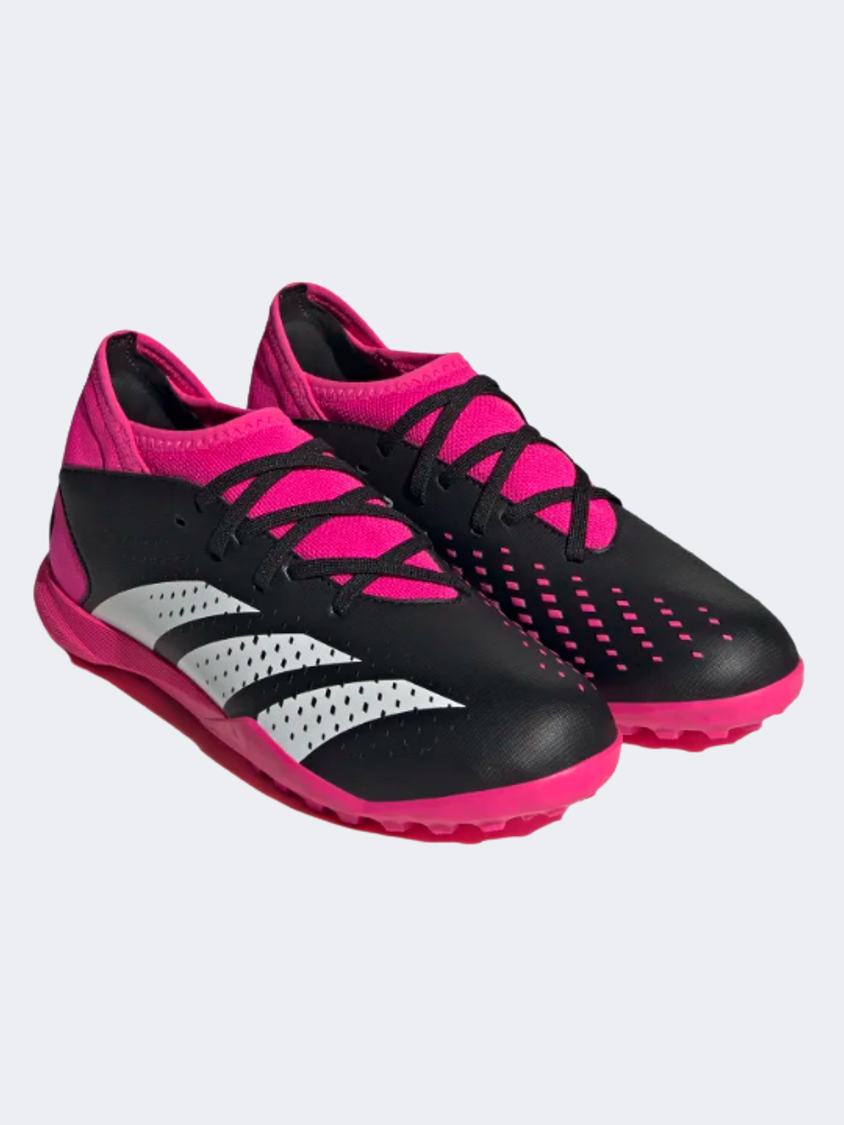 Adidas Predator Accuracy.3 Kids-Unisex Turf Shoes Black/Pink