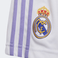 Adidas Real Madrid 22/23 Home Boys Football Short White/Purple Ha2657