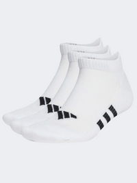 Adidas Performance Cushioned Low 3 Pairs Unisex Training Sock White/Black