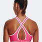 Under Armour Armour&#174; Mid Crossback Women Training Bra Pink 1361034-640