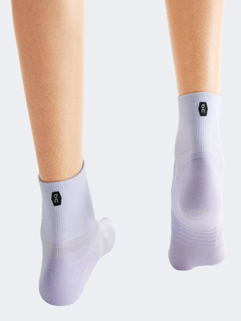 On Performance Unisex Running Sock Lavender/Anemone