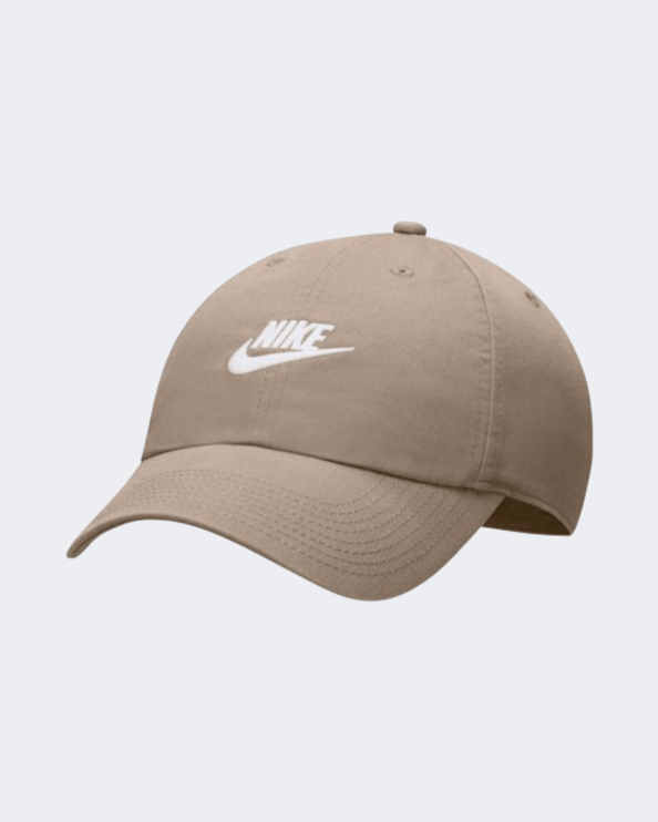 Nike Sportswear Heritage86 Futura Washed Men Lifestyle Cap Khaki/White 913011-247