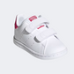 Adidas STAN SMITH INFANT-GIRLS ORIGINAL shoes White / Bold Pink