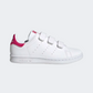 Adidas Stan Smith Ps-Girls Original Shoes White/Pink Fx7540