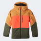 ONeill Carbonite Boys Skiing Jacket Rich Caramel/Block