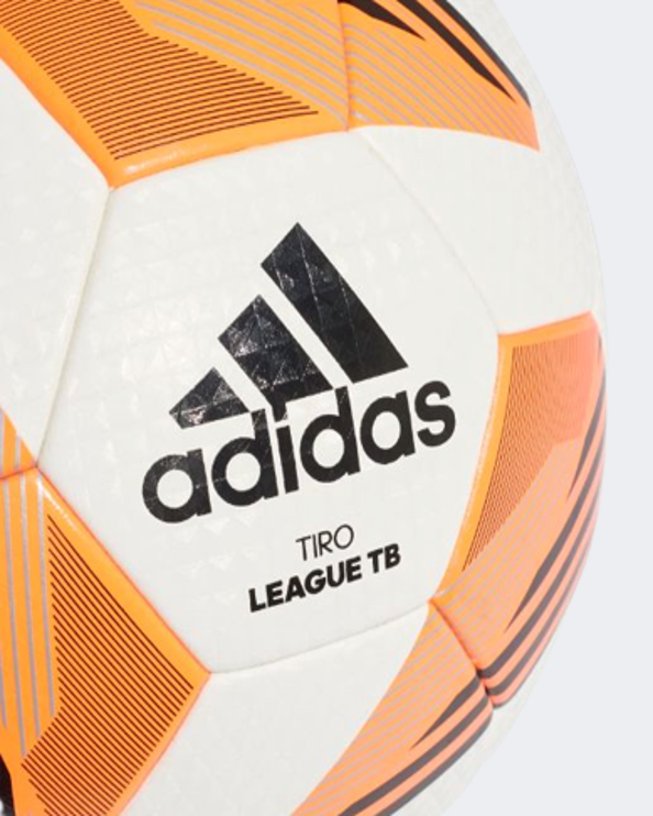 Adidas Tiro League Unisex Football Ball White/Orange Fs0374