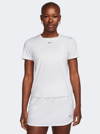 Nike One Classic Drifit Women Training T-Shirt White/Black