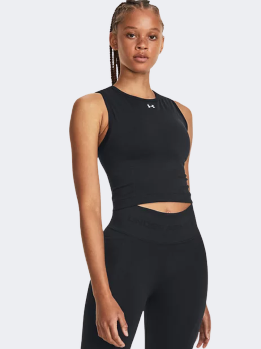 Under Armour Train Seamless Women Training Tank Black/White