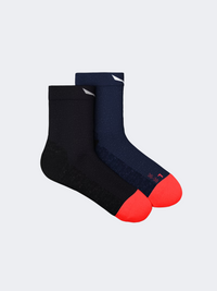 Salewa Wildfire Merino Hemp Quarter Women Sock Black/Navy
