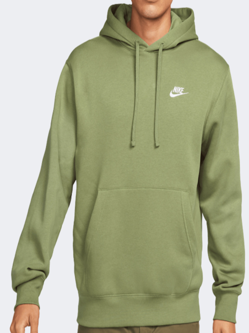 Nike Sportswear Club Fleece Men Lifestyle Hoody Green