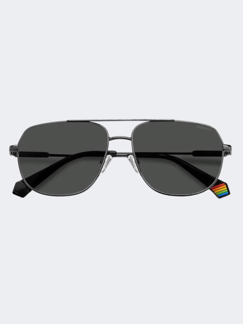 Polaroid Pld 6195 Unisex Lifestyle Sunglasses Dark Ruthenium/Grey