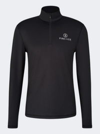 Fire and Ice Pascal Men Skiing Baselayer Black