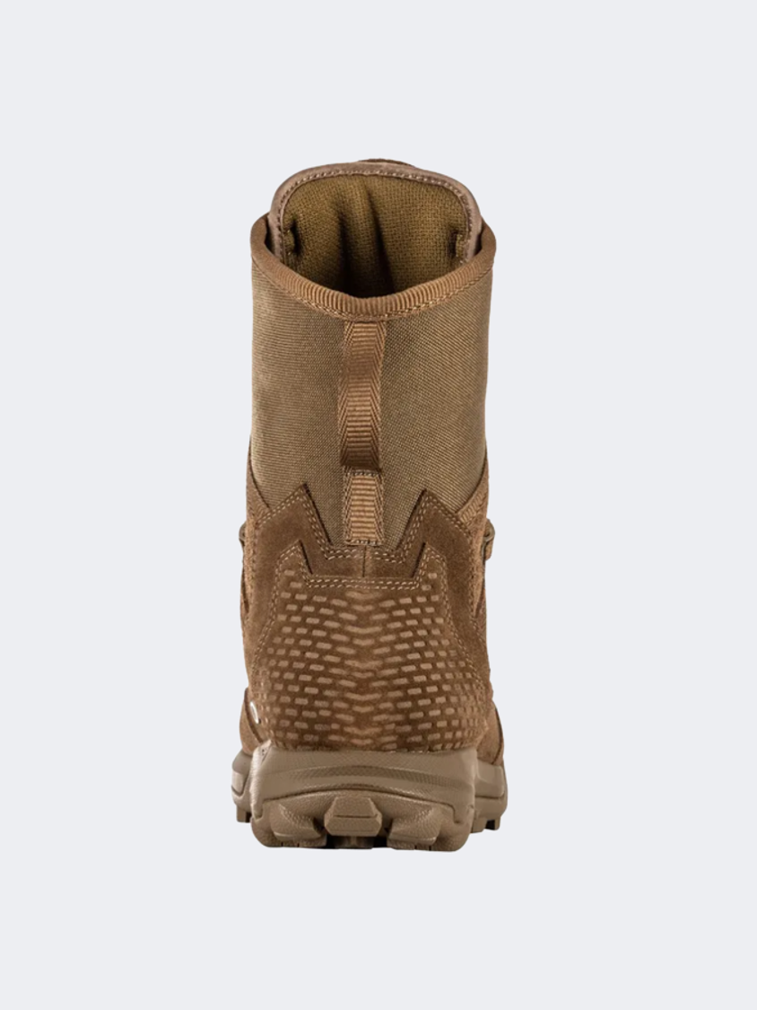 5-11 Brand A/T 8" Non-Zip Men Tactical Boots Dark Coyote