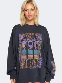 Billabong Ride In Women Lifestyle Sweatshirt Black Sands