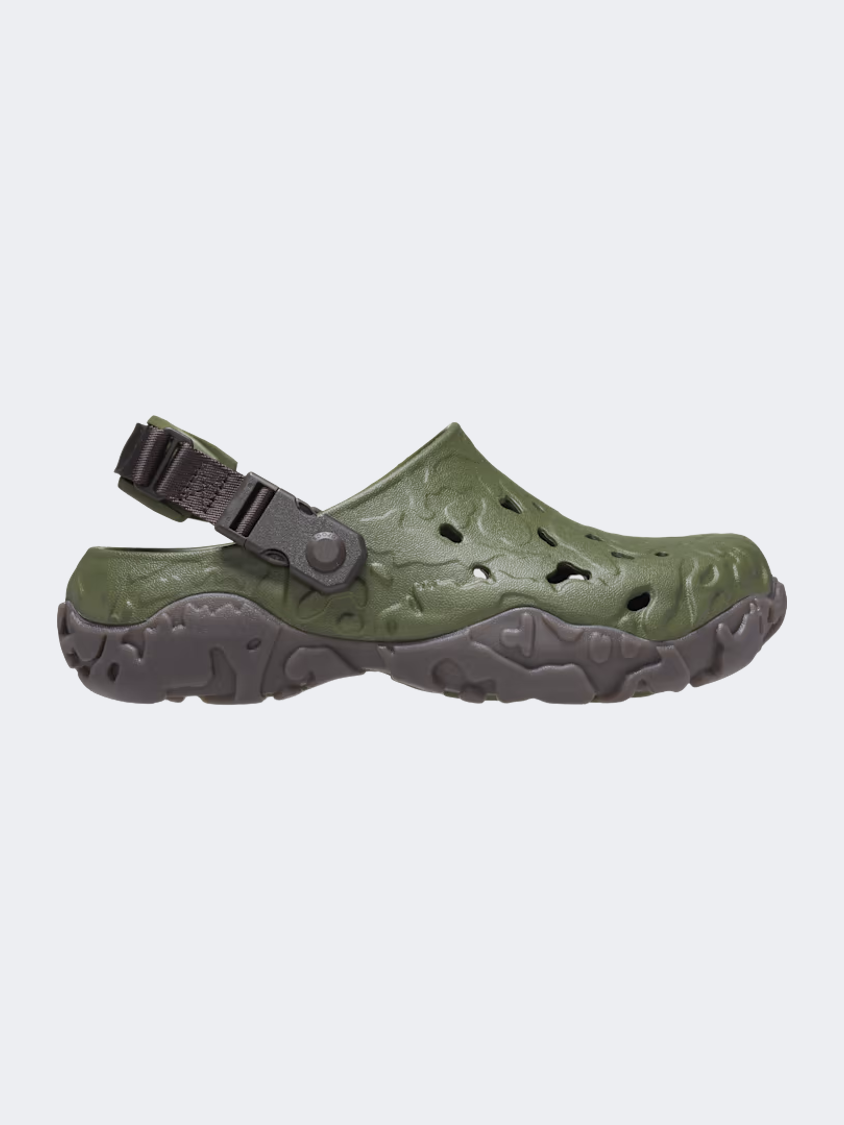 Crocs All-Terrain Atlas Clog  Men Lifestyle Slippers  Green/Espresso