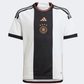 Adidas Germany 22 Home Boys Football T-Shirt White/Black Hf1467