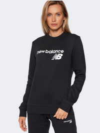 New Balance Classic Core Women Lifestyle Sweatshirt Black