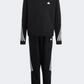Adidas Future Icons 3-Stripes Gs-Unisex Sportswear Suit Black/White