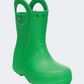 Crocs Handle It Rain Kids Lifestyle Boots Green 12803-3E8
