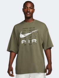Nike  Men Lifestyle T-Shirt Olive