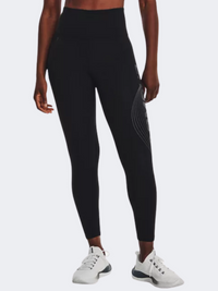 Under Armour Motion Ankle Leg Branded Women Training Tight Black/Jet Grey
