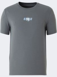Erke Crew Men Lifestyle T-Shirt Grey