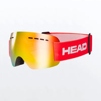 Head Solar Kids Skiing Goggles Red/Yellow